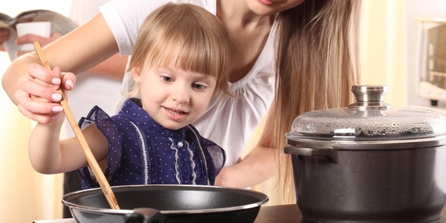 Скажите «ДА» ребенку на кухне: готовим вместе