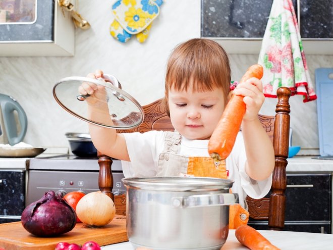 Скажите «ДА» ребенку на кухне: готовим вместе