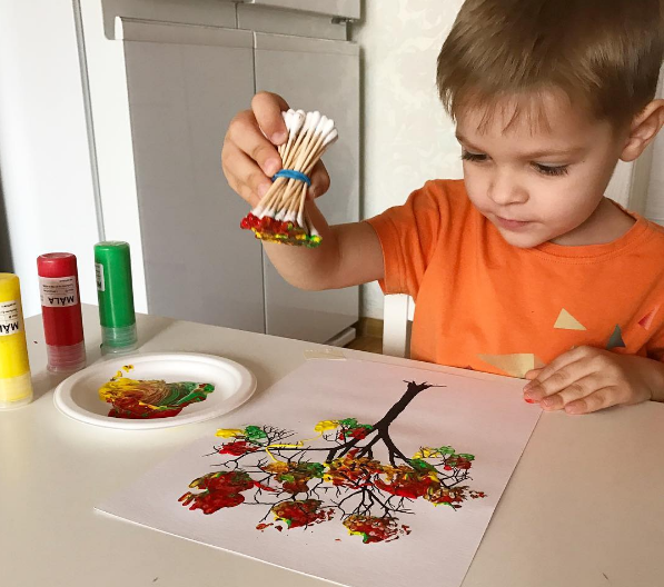 Рисуем с детьми: веселые идеи, нетрадиционные техники
